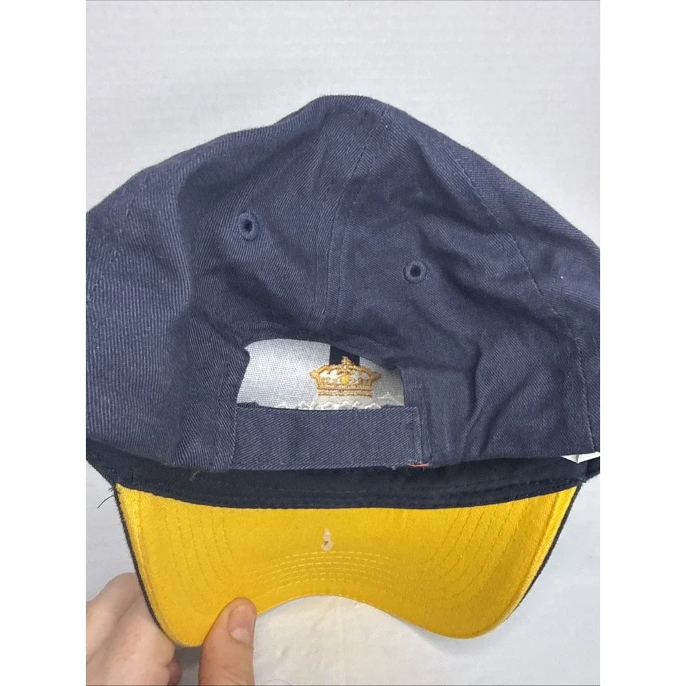 Corona Extra‎ Hat Cap Strap Back Mens Navy Yellow Baseball Beer Promo Logo